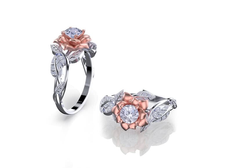 Vancaro purple store rose ring